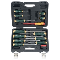 14pc Screwdriver & (De-)Magnetizer Set