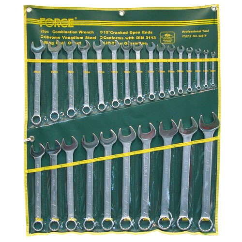 26pc Combination Wrench Set (pouch bag)
