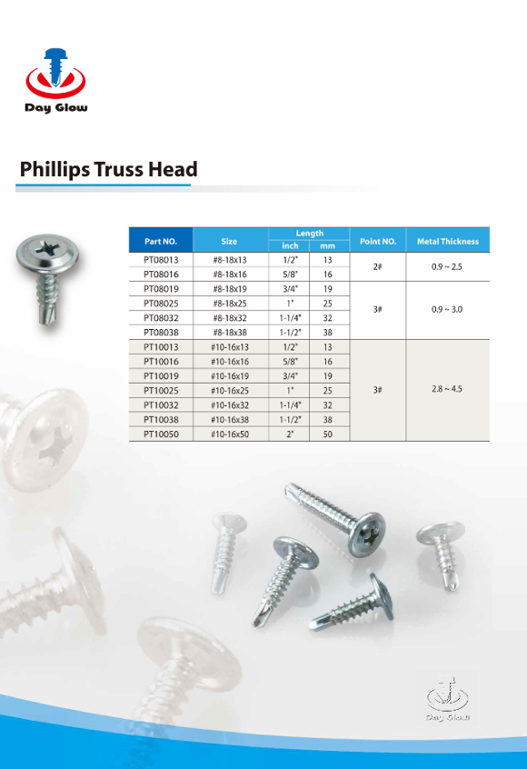 Phillips Truss-Head Self-tapping Screw