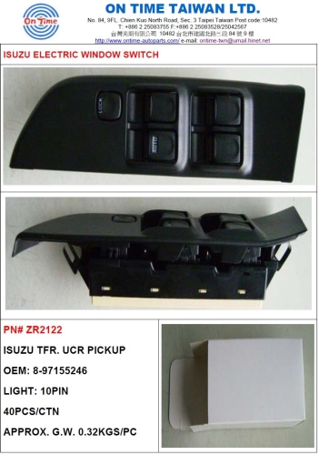 ISUZU POWER WINDOW SWITCH ISUZU POWER WINDOW SWITCH