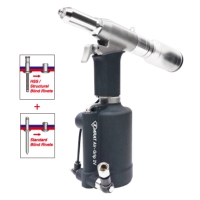KARAT Air-Grip™ 2V Vacuum System Industrial Air Hydraulic Riveter 4.8 mm 3/16