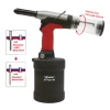 KARAT AF-4-80 Industrial Super Heavy-Duty Super Traction Force Vacuum-Type Air-Hydraulic Riveter
