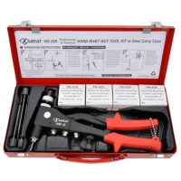 KARAT HN-2MSKC Industrial Compact Size Patented Quick-Change Design Hand Rivet Nut Tool Kit