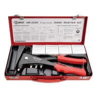 KARAT HR-22SKC Industrial Premium European Fashion Hand Riveter Kit KARAT HR-22SKC Industrial Premium European Fashion Hand Riveter Kit
