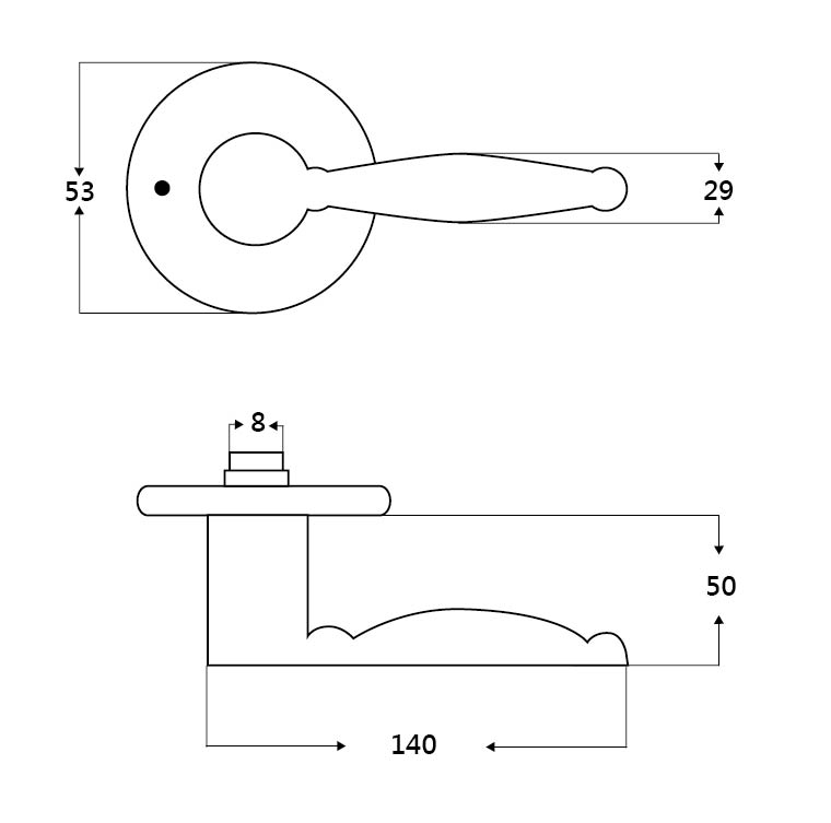 Coating Lever Handle