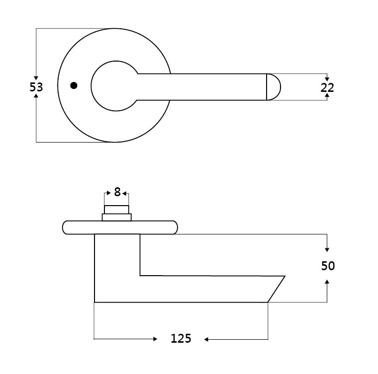 Coating Lever Handle