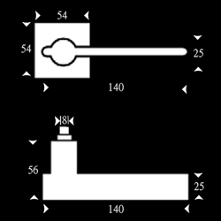 Architectural Lever Door Handle