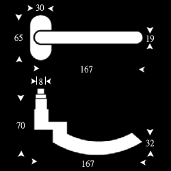 Architectural Lever Door Handle