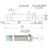 SC series: Non-adjustable, self compensation type shock absorbers.