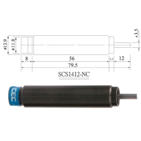 Shock absorber for stopper cylinders.