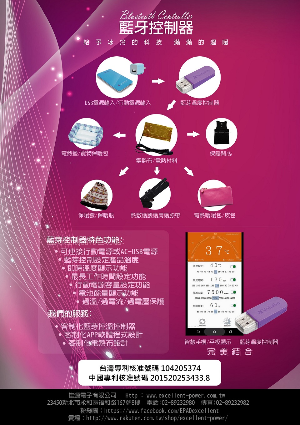 9W 電熱布