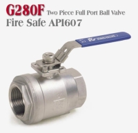 SS ball valve with API607 certificated