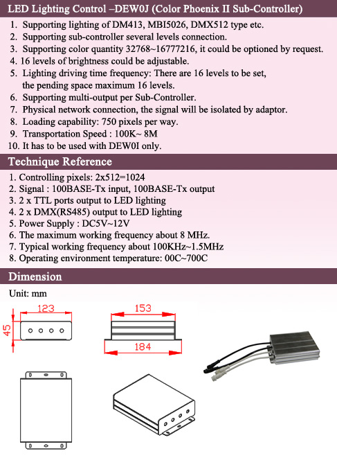 LED Lighting Control System