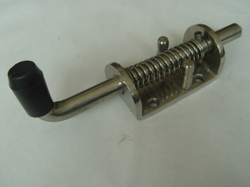 plated spring bolt