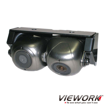 Twin CCD Rear View Camera - 180+60 Degrees Twin CCD Rear View Camera - 180+60 Degrees