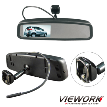 HYUNDAI Professional Rear View Mirror with 4.3”TFT LCD Monitor