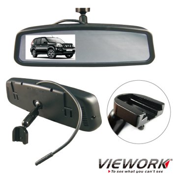 NISSAN Professional Rear View Mirror with 4.3”TFT LCD Monitor NISSAN Professional Rear View Mirror with 4.3”TFT LCD Monitor