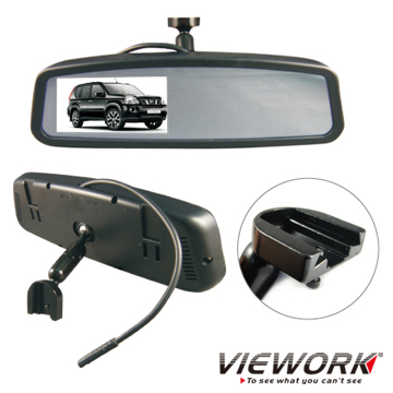 NISSAN Professional Rear View Mirror with 4.3”TFT LCD Monitor