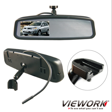 MITSUBISHI Professional Rear View Mirror with 4.3”TFT LCD Monitor