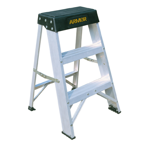 Aluminum Step Stool (Loading Capacity: 300lbs) Aluminum Step Stool (Loading Capacity: 300lbs)