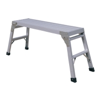 Aluminum Work Platform (Loading Capacity: 225lbs)