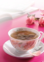 玫瑰绿茶立体茶包