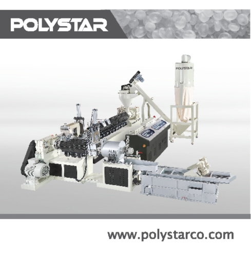 2 Stage Granules Recycling Machine