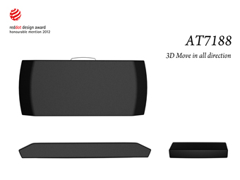 3D move in all direction arm pad (Chair arm)