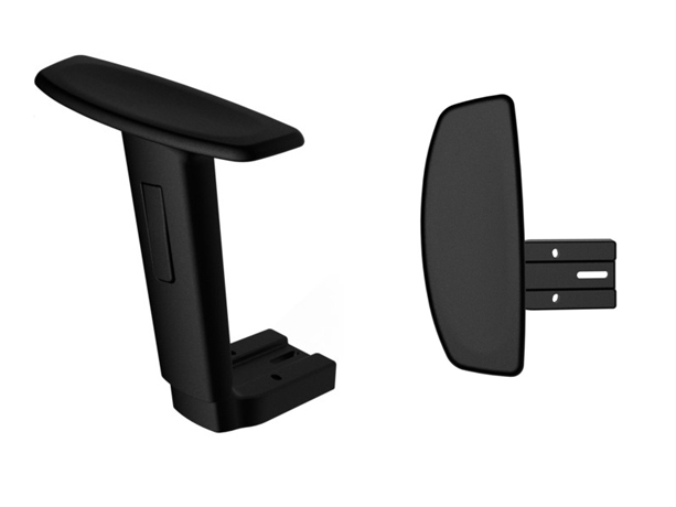 Arm pad + adjustable armrest