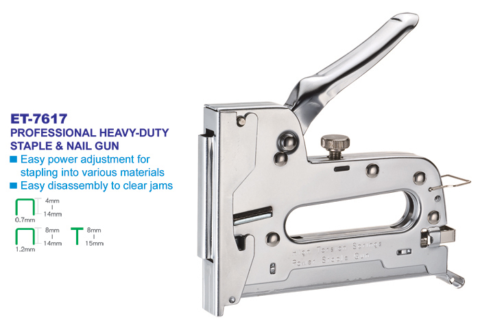 Professional Heavy-duty Staple & Nail Gun
