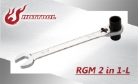 2 in 1 Reversible Ratchet Wrenches