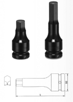 IMPACT HEX BITS SOCKET IMPACT HEX BITS SOCKET