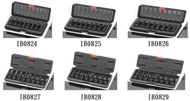 IMPACT BITS SOCKET SET IMPACT BITS SOCKET SET