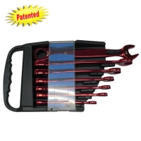 Ratchet Wrenches W/LEDs (Red) - 7PCS