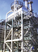 Waste-heat / waste liquid boiler
