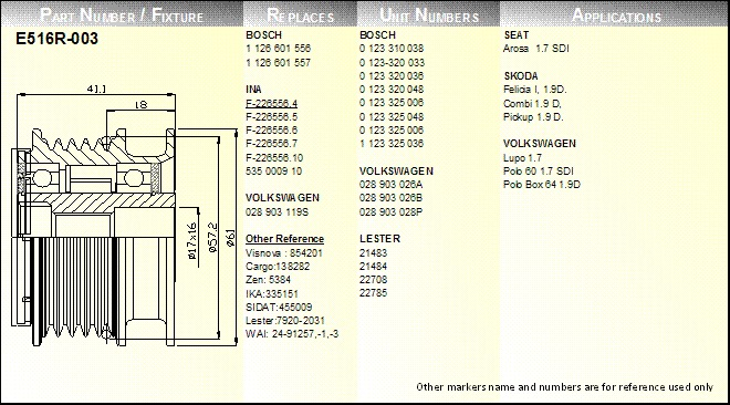 E516R-003 (OAP)