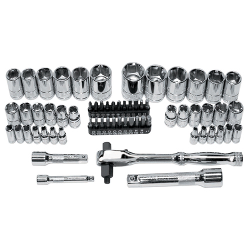 63pc 3-in-1 Ratchet & Socket Set 63pc 3-in-1 Ratchet & Socket Set