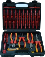 30 Pcs 1000v Insulated Interchangeable Screwdriver W/Pliers Set