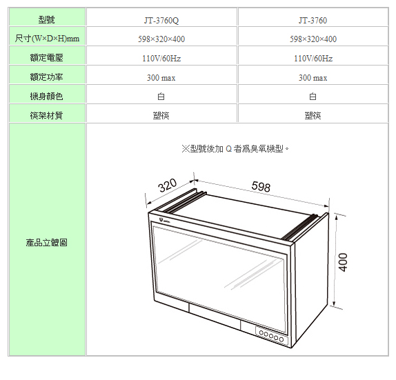 懸掛式烘碗機