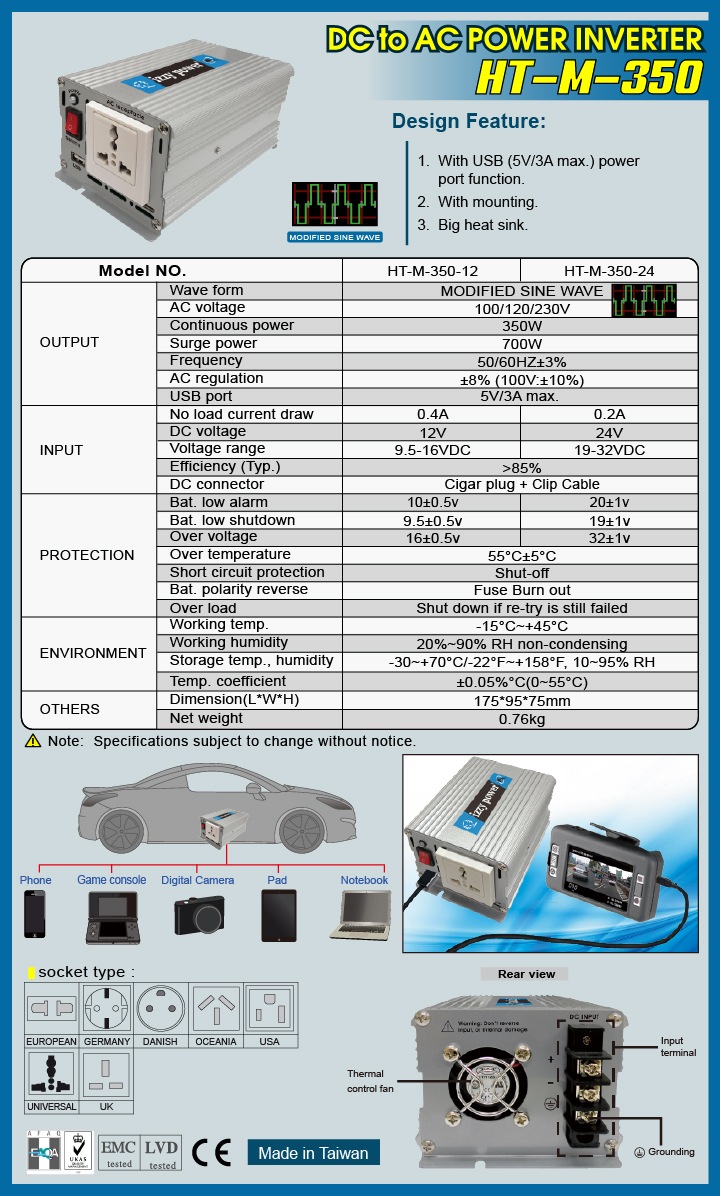 DC to AC Power Inverter