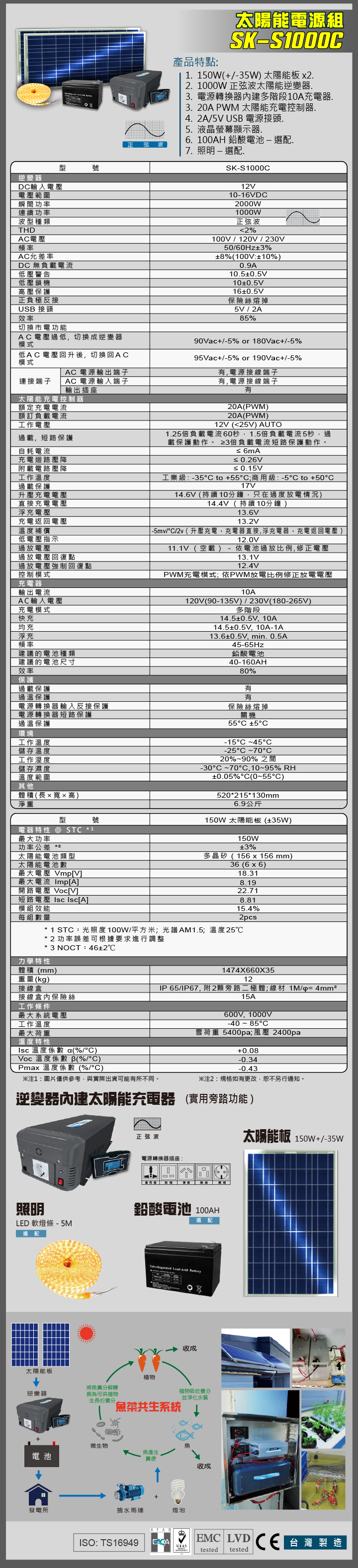 太阳能电源组