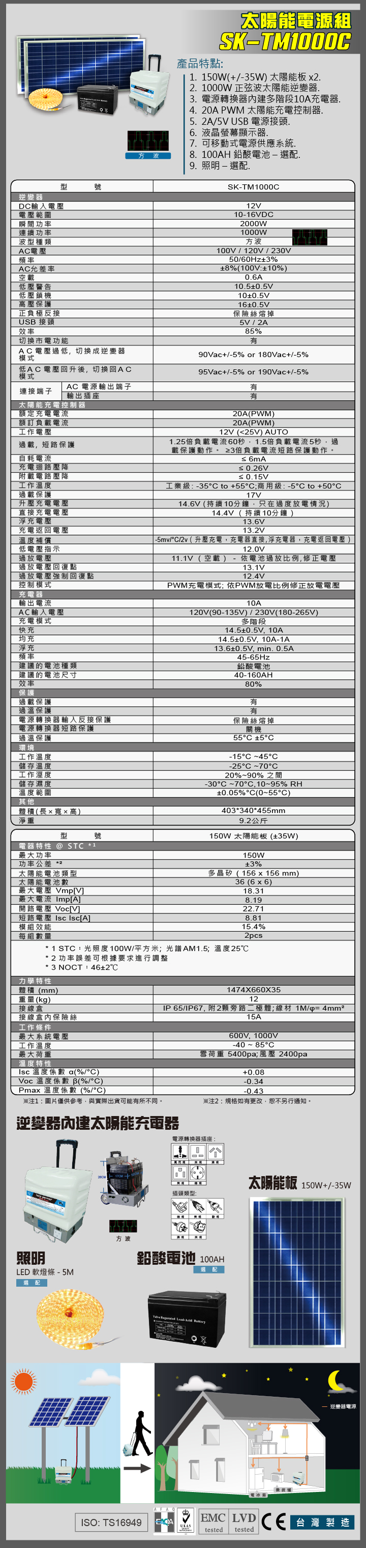 太陽能電源組