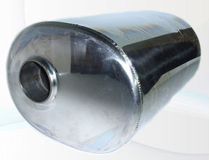 Exhaust system parts (jet-stream exhaust pipe)