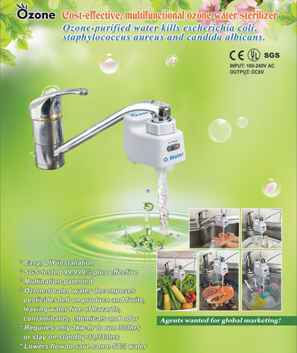 Ozone Germicidal Faucet Ozone Germicidal Faucet