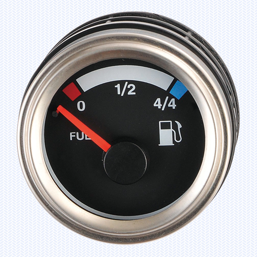 Luxury Silver - Fuel Level Meter V Type 52ψ