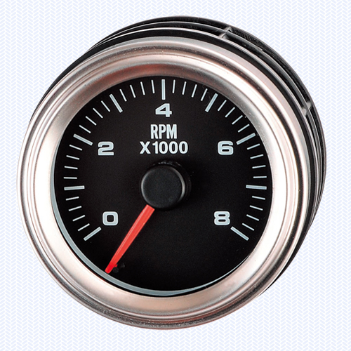 Luxury Silver - Gasoline Tachometer 52ψ Luxury Silver - Gasoline Tachometer 52ψ