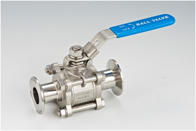 3 – PC 2way Sanitary Ball Valve 3 – PC 2way Sanitary Ball Valve