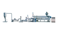 Two Stages Die Dehydrated Pelletizer Extrusion Machinery