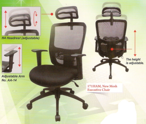 NEW MESH EXECUTIVE CHAIR