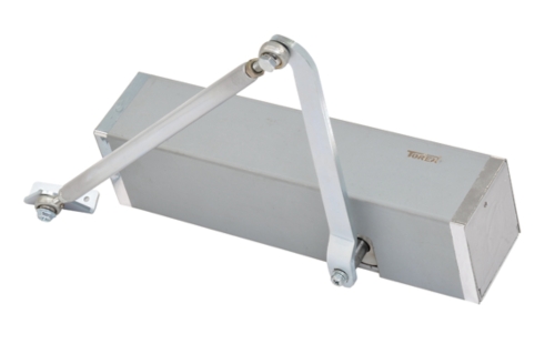 Motorized automatic sliding-door lock